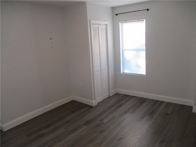 2551 Woodward Ave, Brookline, PA 15226 - empty room with baseboards and dark wood-style floors