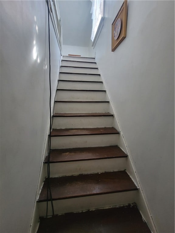 view of staircase