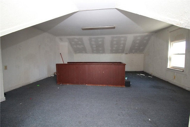 814 Etna St, Mckees Rocks, PA 15136 - bonus room with vaulted ceiling and carpet floors