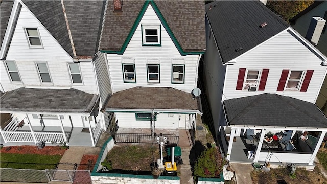 814 Etna St, Mckees Rocks, PA 15136 - aerial view of property and surrounding area