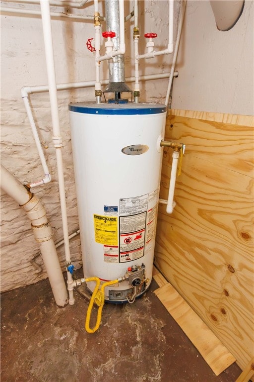 utilities with gas water heater