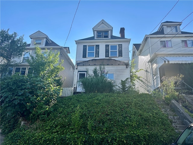 view of rear view of house