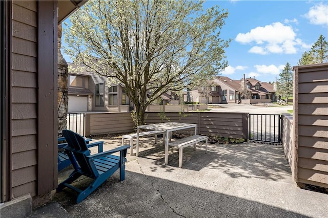 M1 Sunridge Rd, Seven Springs Resort, PA 15622 - view of patio with a residential view and outdoor dining space