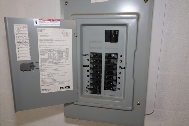 utilities with electric panel