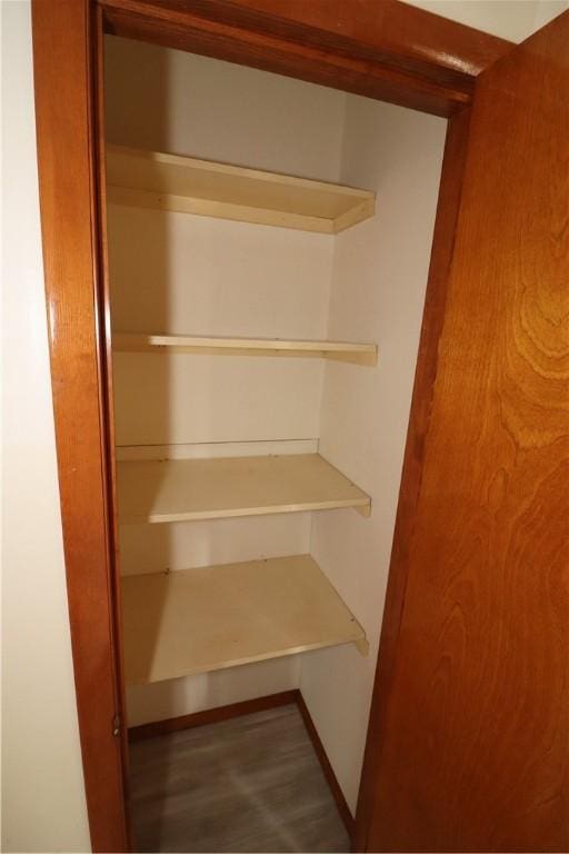 view of closet