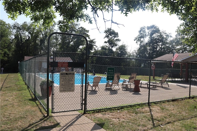 view of swimming pool