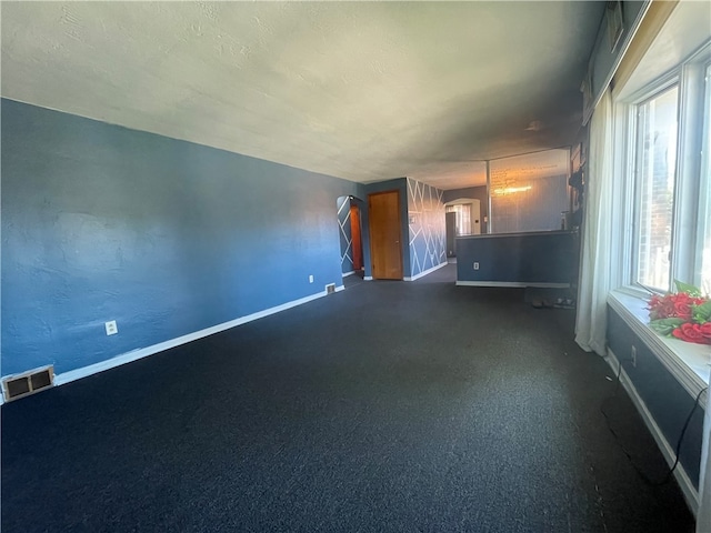 view of unfurnished living room