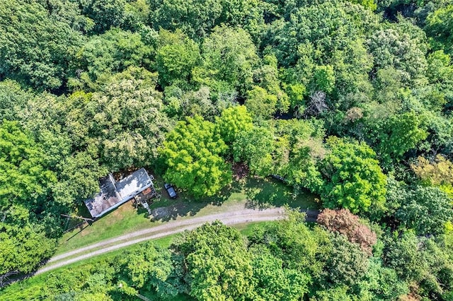 209 Challenge Ln, Indiana Twp Nal, PA 15024 - birds eye view of property with a wooded view