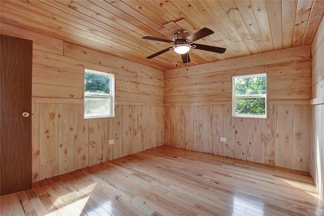 209 Challenge Ln, Indiana Twp Nal, PA 15024 - additional living space with a wealth of natural light, wood-type flooring, wooden ceiling, and a ceiling fan