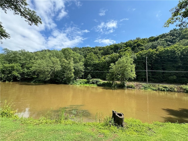 property view of water