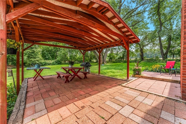 view of patio