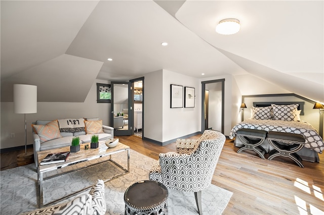 interior space featuring light hardwood / wood-style floors