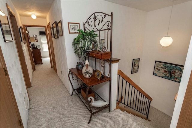 9133 Aspen Dr, Seven Springs Resort, PA 15622 - corridor with light colored carpet