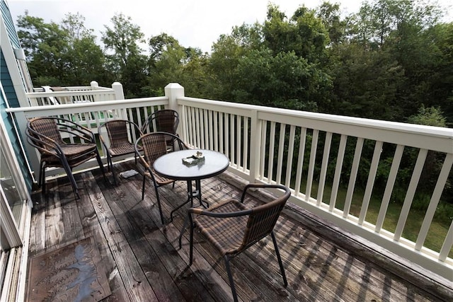 9133 Aspen Dr, Seven Springs Resort, PA 15622 - view of deck