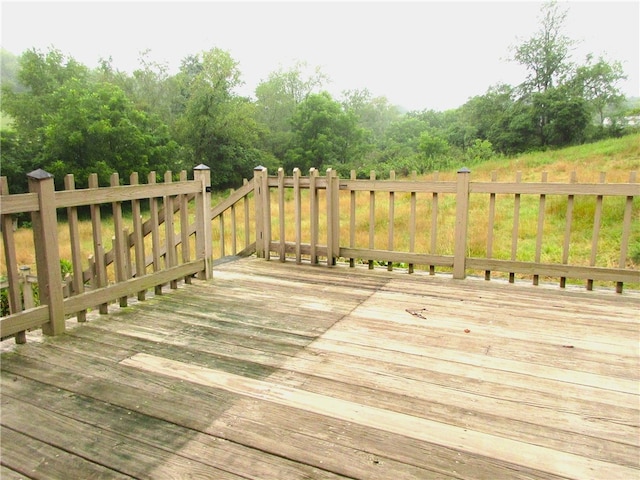 view of deck