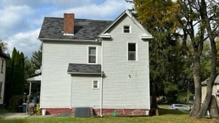 view of rear view of house