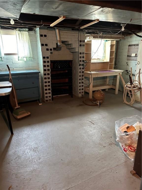 901 Clearfield Rd, Clearfield Twp, PA 16034 - basement featuring a wealth of natural light