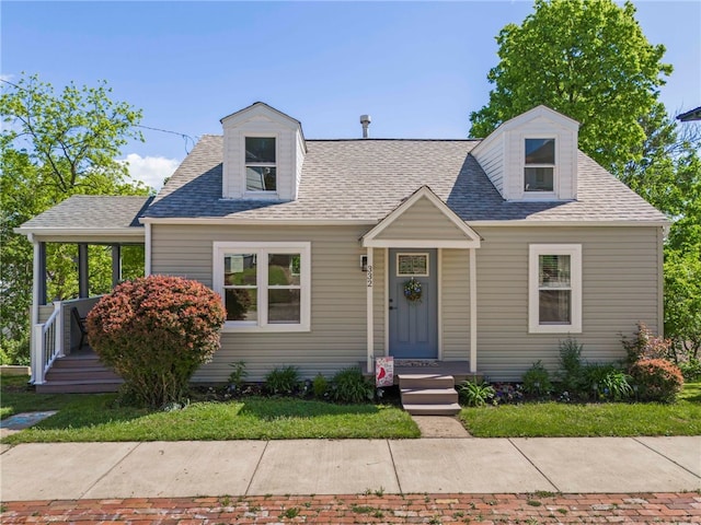 view of cape cod-style house