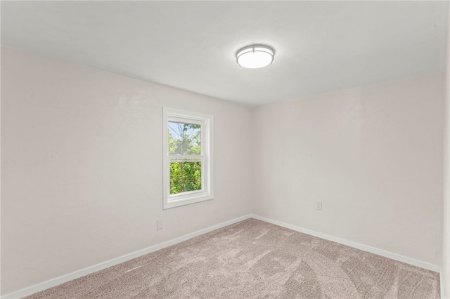 spare room with carpet flooring