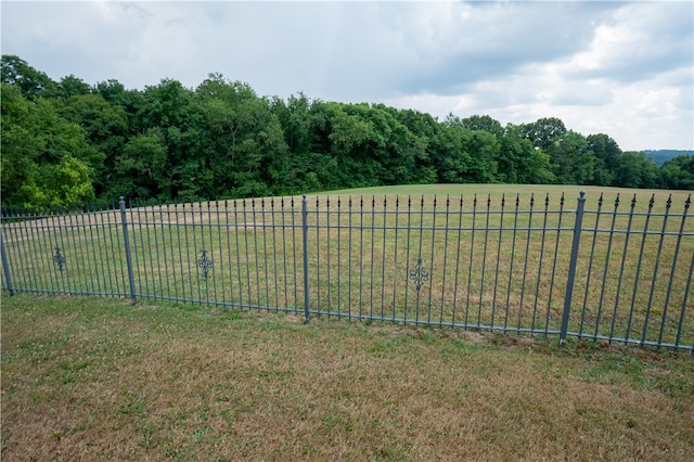 view of yard featuring a rural view