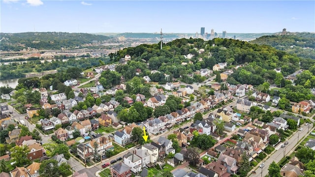 2953 Merwyn Ave, Sheraden, PA 15204 - aerial overview of property's location featuring a nearby body of water and nearby suburban area
