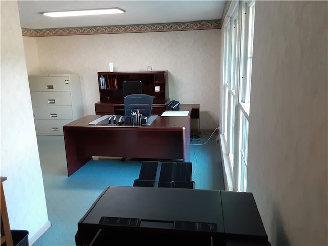 view of office