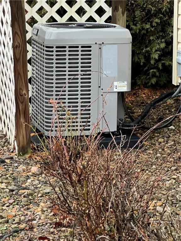 exterior details featuring central air condition unit