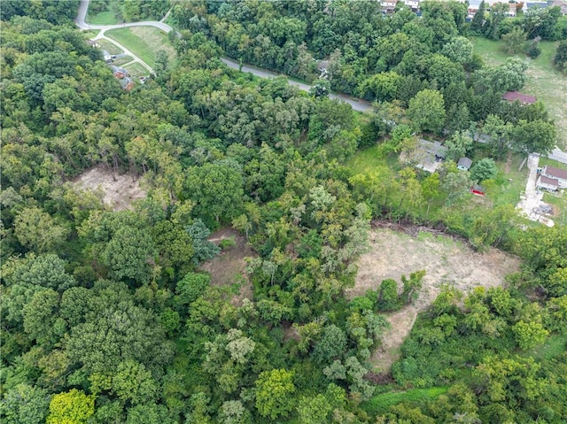 3326 New England Rd, West Mifflin, PA 15122 - aerial overview of property's location with a forest