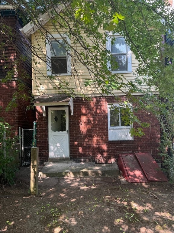 view of rear view of house