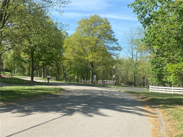 view of road