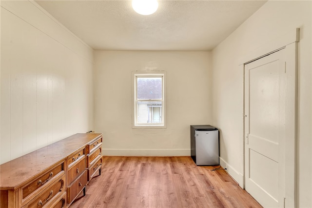 interior space with light wood-type flooring