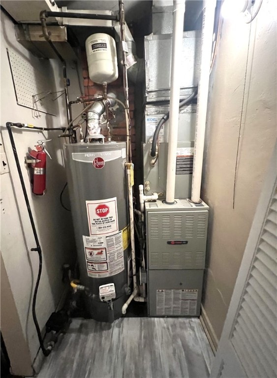 utilities featuring water heater