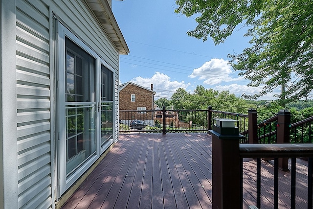 view of deck