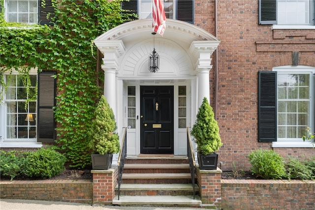 view of property entrance