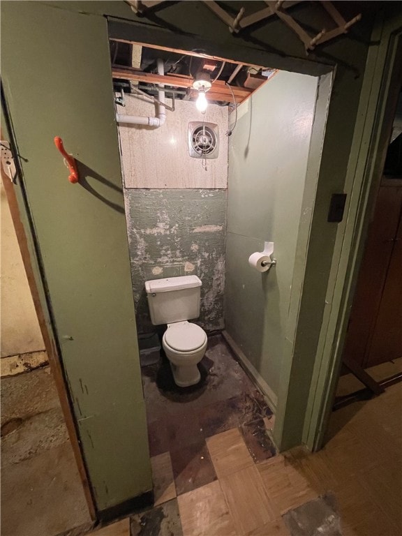 bathroom with toilet