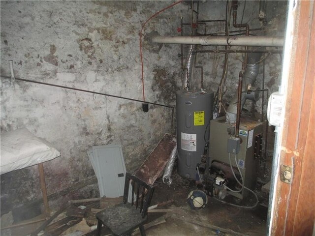 utilities featuring water heater