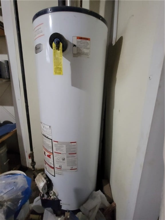 utilities featuring water heater