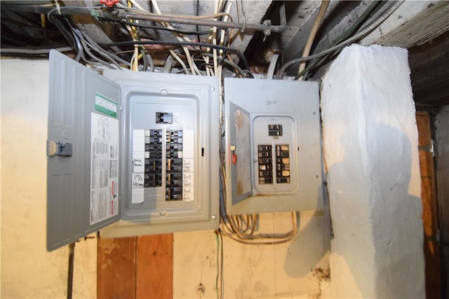 utilities with electric panel