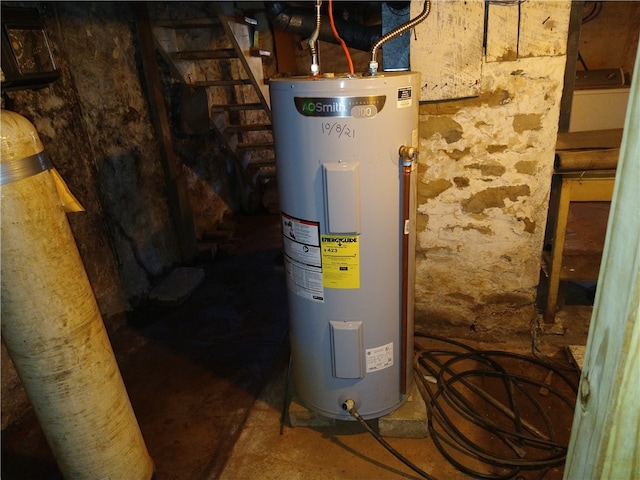 utilities featuring water heater