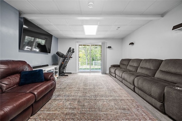 view of living room