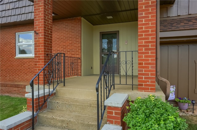 view of entrance to property