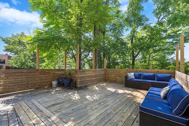 3943 Perrysville Ave, Observatory Hill, PA 15214 - wooden deck featuring an outdoor hangout area