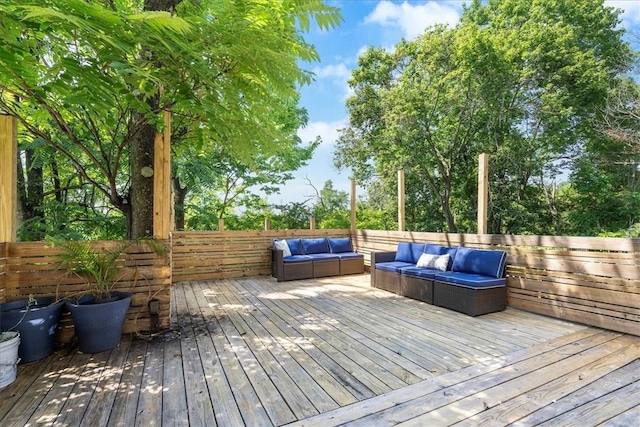 3943 Perrysville Ave, Observatory Hill, PA 15214 - wooden terrace featuring an outdoor hangout area