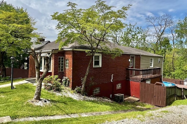 201 Esther Ave, New Kensington, PA 15068 - view of side of home featuring brick siding
