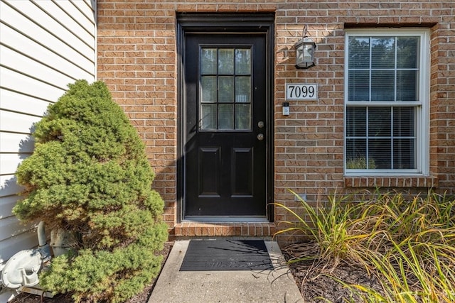 view of property entrance