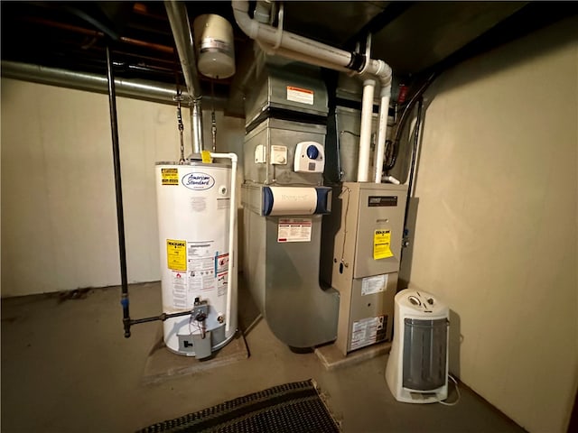 utilities with water heater