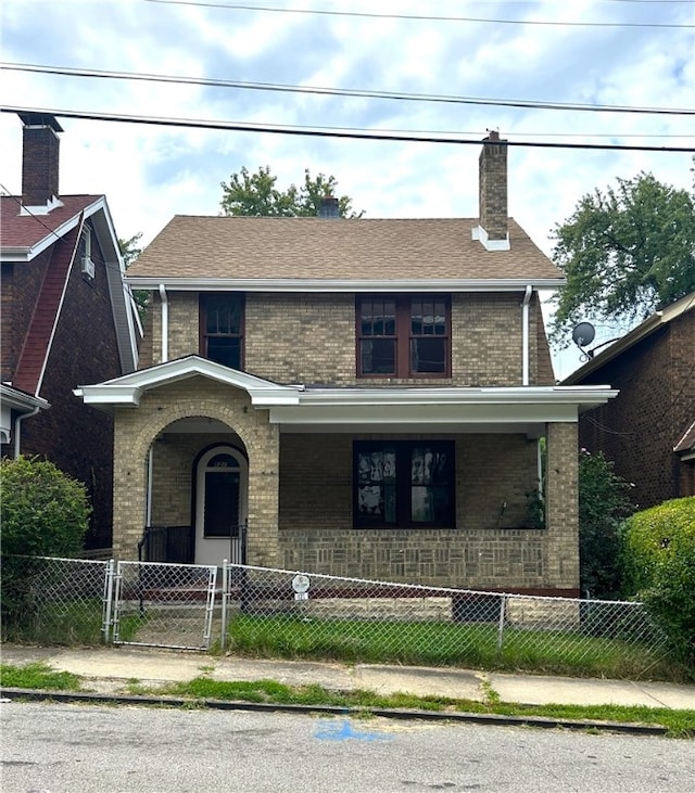 view of front facade