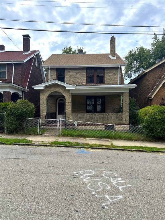 view of front of house