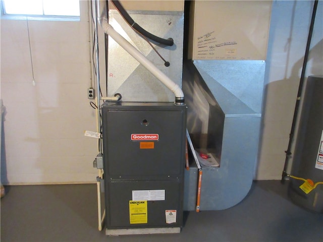 utilities with water heater