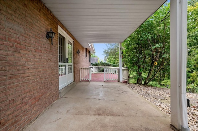 view of patio